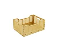 - Cagette pliable FOLDY - Taille L - Ocre - Foldy Douceur d'intérieur