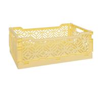Cagette pliante Arry 30 x 20 x 11,5 cm Jaune
