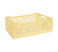 Cagette pliante Arry 40 x 30 x 15 cm Jaune