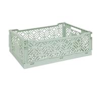 Cagette pliante Arry 40 x 30 x 15 cm Vert