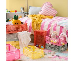 Cagette pliante - arry vert clair TU