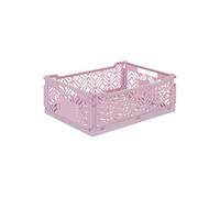 - Cagette Pliante Empilable "Arry" 40cm Lilas