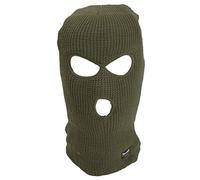 Miltec Cagoule 3 Trous Thinsulate Bonnet, Olive, OneSize Homme