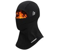 Cagoule avec Trou pour Lunettes Balaclava Masque pour Homme Femme Protection UV Coupe Vent Respirant Warm Halten Taille Unique Cagoule Moto pour Hiver Ski Cyclisme Moto Sports de Plein Air (Noir 1PCS)