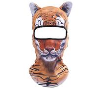 Cagoule Balaclava Tour de Cou Hiver Coupe-Vent Liner Doublure de Casque pour Moto Vélo Ski Running per Homme Femme Animal Chat Chien Imprimer