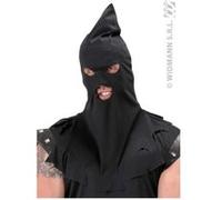 Widmann Capuche de bourreau - Accessoire réaliste - Adulte - Noir