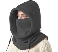 Cagoule coupe-vent en polaire thermique pour homme et femme, masque d'hiver pour le ski, le snowboard, le cyclisme, la moto