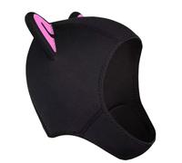 Cagoule de Natation,Couvre-Chef D'Apnée Design Oreilles De Chat Mignon - Cagoule De Snorkeling,pour Eau Froide Usage Toutes Les Saisons Loisirs Kayak Natation Surf Voile Et Canoë