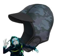 Cagoule De Natation Et De Plongée - Équipement De Plongée En Apnée Avancé, Cagoule De Surf Isolée Et Respirante | Cagoule De Surf Flexible Pour Aventure Aquatique De 2mm, Équipement De Plongée Sous-ma