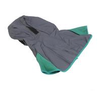 Cagoule de protection ignifuge en maille respirante réglable résistante au feu pour la sécurité de la soudure industrielle (gris)