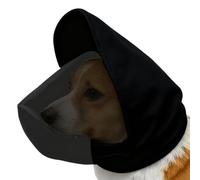 Cagoule de sécurité canine, protection faciale d'extérieur pour chien, légère et respirante pour chiens de taille moyenne et grande, conception avec sangles réglables pour un ajustement sécurisé, pour