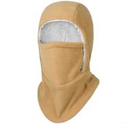 Cagoule de ski d'extérieur avec isolation thermique coupe-vent en tissu polaire couverture complète pour les activités par temps froid (bleu)