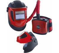 Cagoule de soudage automatique ventilée teinte 9/13 vision 93x43mm + vision de côté WELTEK - 05562