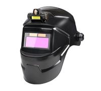 Cagoule De Soudage Vision Réelle - Lentille De Vue Large Assombrissement Automatique À Énergie Solaire | Casque De Soudure Pour Production Métallique Automobile Construction | Équipement Professionnel