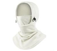 Cagoule d'hiver unisexe pour sports de plein air, casquette de ski coupe-vent avec couverture intégrale, polyester confortable et confortable (noir)