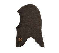 Cagoule en laine bÃ©bÃ© Mikk-Line Marron 0/1 mois