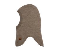 Cagoule en laine bébé Mikk-Line Marron 3/6 mois