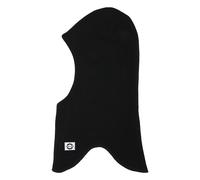 Cagoule en laine enfant Mikk-Line Solid w. Windstop Noir 5/6 ans