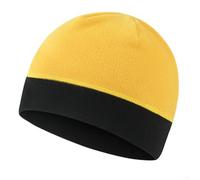 Cagoule en polyester pour le cyclisme, le ski, le snowboard, la randonnée, la pêche, résistante au vent, couverture complète du visage adaptée pour les activités par temps froid (jaune curcuma)