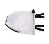 Cagoule en pour Chiens - Accès par Fermeture éclair à la Bouche, muselière en Filet Respirant en Nylon 31 x 20 cm, protège-tête léger Anti-Rayures, protège-Oreilles en Tissu ventilé | Fournitur