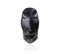 Cagoule fermeture noire BDSM