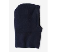 VERTBAUDET Cagoule garçon en Maille côtelée Bleu Nuit 12/14A