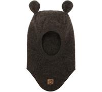 Cagoule intÃ©grale en laine avec oreilles bÃ©bÃ© fille Mikk-Line Gris 0/2 mois