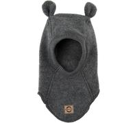 Cagoule intÃ©grale en laine avec oreilles bÃ©bÃ© fille Mikk-Line Gris 3/4 ans
