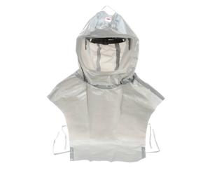 Cagoule légère 3M Versaflo Premuim S855 kit de démarrage incluant un support de tête et un col textile. Résistant aux produits chimiques, matériau : Zytron 200 x1 morceau