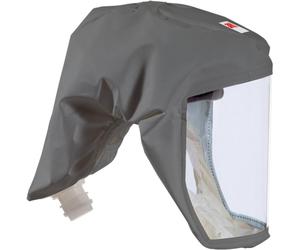 Cagoule légère à usage unique 3M Versaflo S333SG avec support de tête intégré, grise, matériau robuste, ne crépitant pas et ne peluchant pas, taille S/M Matériau : Ventflex x1 morceau