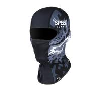 MACNA BALACLAVA MANE cagoule gris foncé-gris-blanc uni