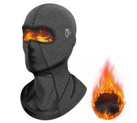 Cagoule Masque de Ski,Cagoule Moto,Cagoule Respirante,Masque de Ski Thermique,Masque de Ski pour Hommes et Femmes,Cagoule de Visage Comple pour Ski Moto Vélo Cyclisme Escalade Chasse Unisexe,Gris