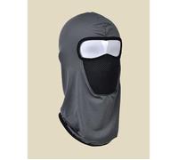 Cagoule masque Gris Foncé lycra trou yeux moto casque ski vélo karting Respirant