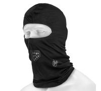 Cagoule Merino Wool Buff - Solid Black universel