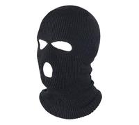 Cagoule Moto pour Homme et Femme,Cagoule Ski à 3 Trous,Balaclava à 3 Trous Tricoté,Masque Noir Hiver,Balaclava Complet Intégrale d'hiver,Masque de Ski, Masqu de Visage pour Vélo,Chasse,Cyclisme