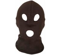 Cagoule 3 trous coton Noir - CityGuard