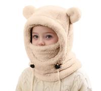 Cagoule Polaire Thermique Hiver pour Enfants 3-10 Ans, Multifonction Coupe-Vent Cagoule Ski Cyclisme Polaire Balaclava Hiver Tour de Cou, Thermique Bonnet Doublé en Molleton Foulard à Capuche