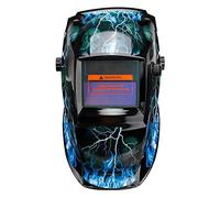 Cagoule Soudure,Casque Soudures Écran à Grand écran Solaire Auto Darking Plage Réglable Masque de soudage électrique Casque Soudage Lens pour Machine souder