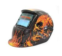 Cagoule Soudure, Masque Soudure Auto Solaire assombrissement de Soudure Casque de soudage électrique Masque Casque Soudeur Capuchon d'objectif for la Machine de soudage(Skull)