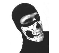 Cagoule Tete De Mort 1 Trou - Effet Garanti !