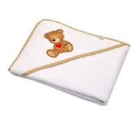 Cagoule thermique Sweet dreams by TEDDY 80x80cm Baby Nellys - blanc