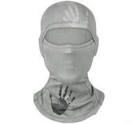 Cagoule thermochromique d'hiver pour le ski et le snowboard, masque sensible à la chaleur à changement de couleur avec coupe-vent pour les sports de plein air par temps froid (gris)