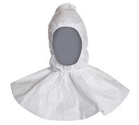 Cagoule Tyvek blanc - modele PH30LO taille unique Dupont De Nemours