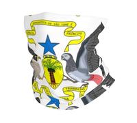 Cagoule Velo Haute Qualite Cache Col Sportif Elastique Multifonction Motif Sao Tomé-Et-Principe Embleme National Respirant Peau Douce Sechage Rapide Polyvalent