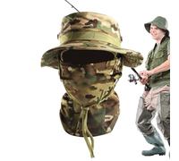 Cagoules à Capuche pour Hommes, Couvre-Visages de Chasse | Chapeaux et Casquettes détachables à Motif Camouflage, cagoules de Chasse - Cagoules de Sport rafraîchissantes avec Une Bonne Dissimulation,