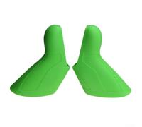 Cagoules de levier de frein en silicone pour le cyclisme - Prise en main améliorée et facilité d'installation - Pour les modèles RED, FORCE, Rival 11S (vert)