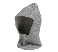 Cagoules Homme,Cagoule Ski Femme,Écharpe à capuche d'hiver chapeau écharpe de couleur unie écharpe de ski d'hiver col chaud tricoté non en peluche d'équitation chaude en plein air manches chaudes