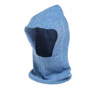 Cagoules Homme,Cagoule Ski Femme,Écharpe à capuche d'hiver chapeau écharpe de couleur unie écharpe de ski d'hiver col chaud tricoté non en peluche d'équitation chaude en plein air manches chaudes