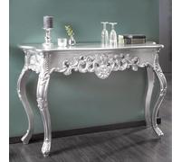 cagü Console romantique Florence argent antique design baroque 110 cm x 35 cm