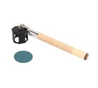 CAGUYLONA 2 in 1 Pool Cue Chalk Holder, Billiard Cue Chalk Holder with Tip Pricker and Chalk Storage, Portable Snooker Chalk Box Made of Maple and Silicone for Players on The Go